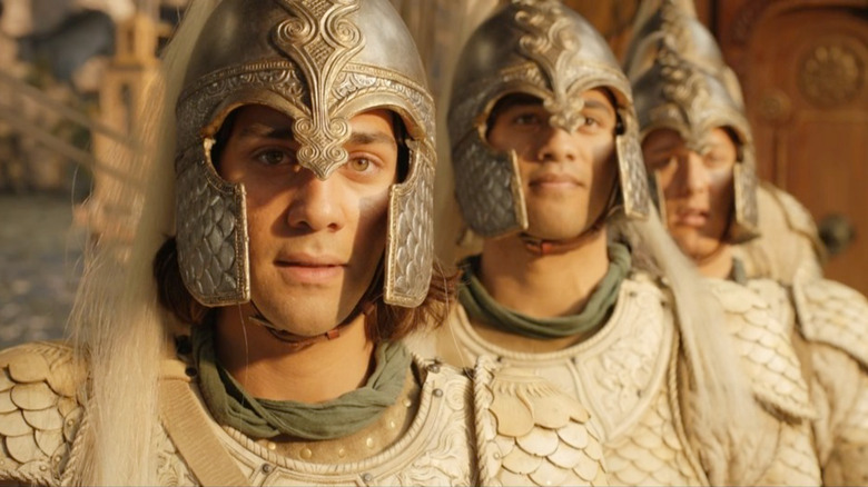 Isildur, Valandil, and Ontamo in armor