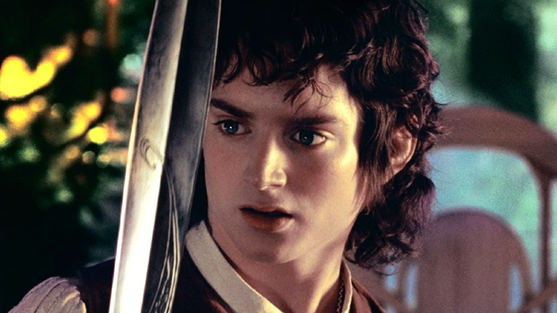 Frodo holds Sting in 