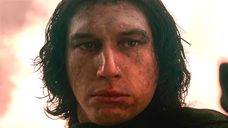 Kylo Ren on Mustafar