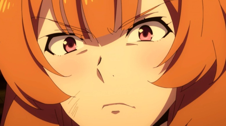 Raphtalia looking angry