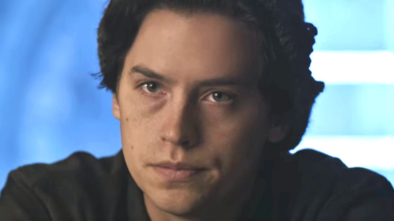 Jughead Jones smirking