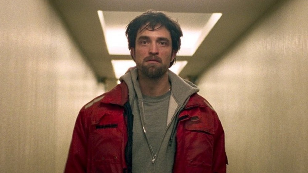 Robert Pattinson Connie Nikas red jacket hallway