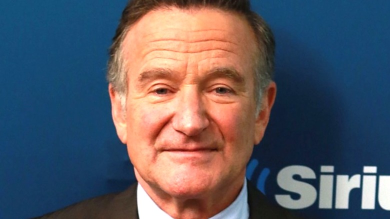 Robin Williams making a public appearance