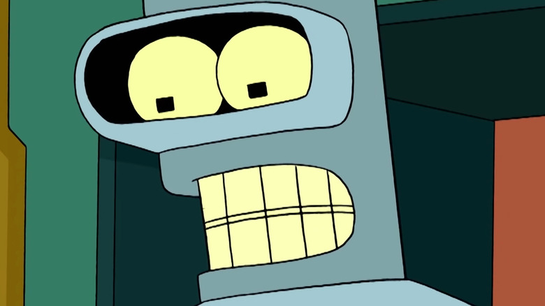 Bender staring