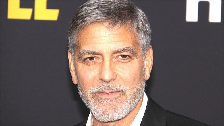 George Clooney grey beard