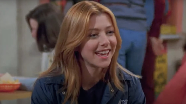 Alyson Hannigan laughing