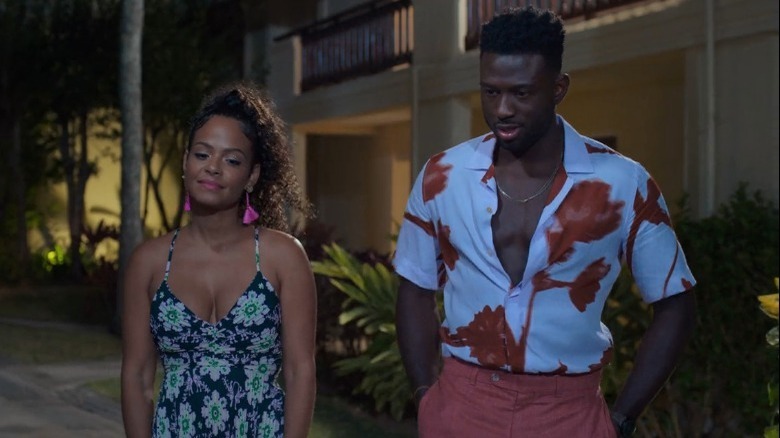Erica and Caleb walking
