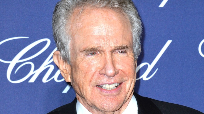 Warren Beatty smiling