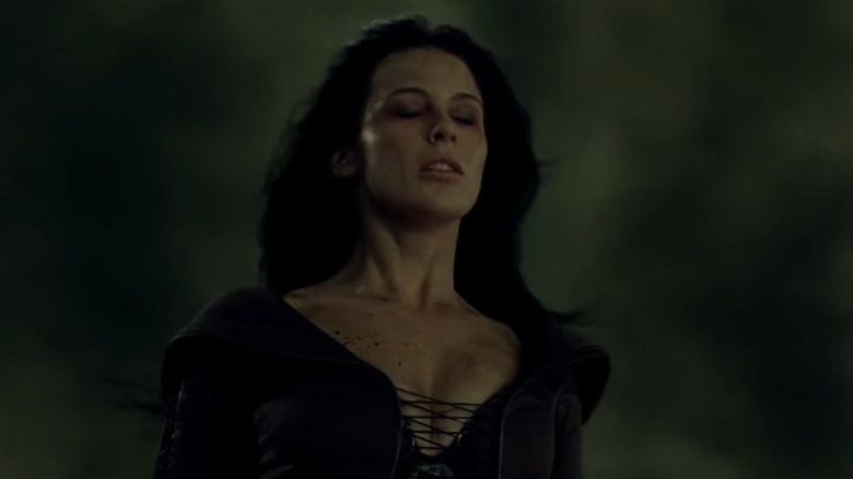 Kahlan closing her eyes