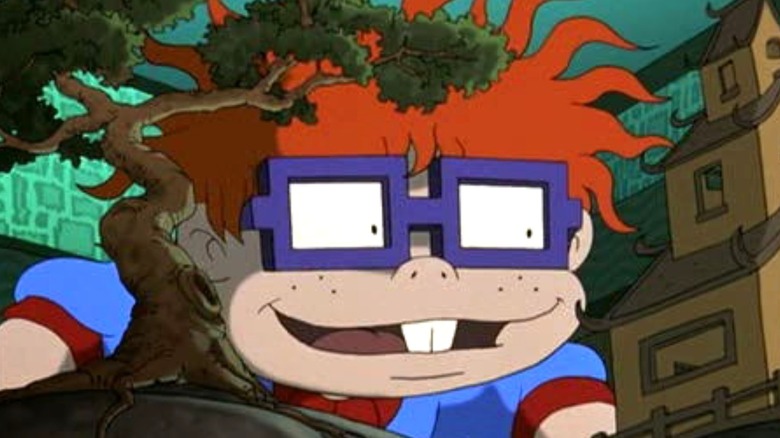 Rugrats Chuckie smiling