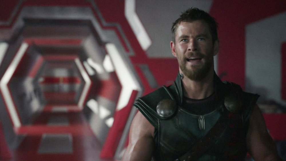 Chris Hemsworth as Thor in Thor: Ragnarok