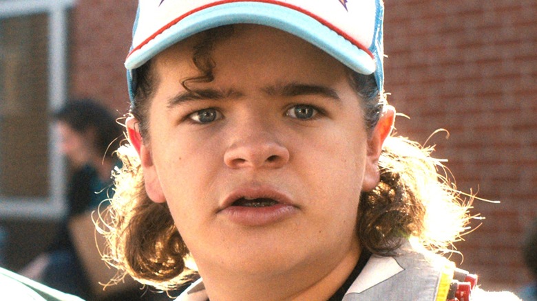 Dustin wide-eyed in Stranger Things