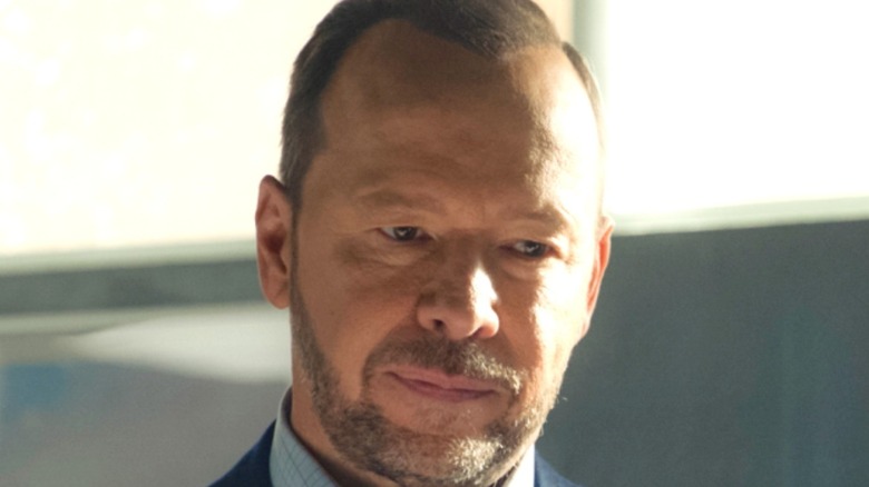 Donnie Wahlberg scowling 