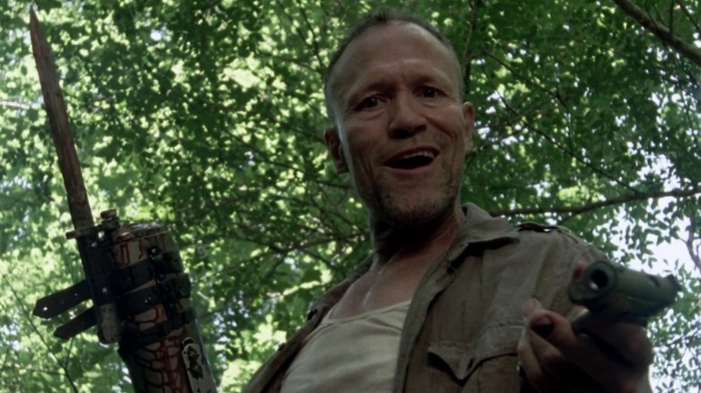 Michael Rooker as Merle Dixon on The Walking Dead