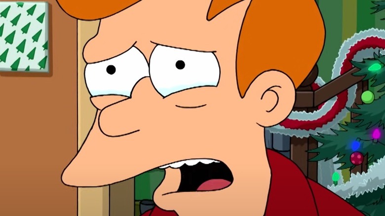 Fry with tears in eyes