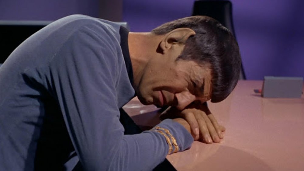 Spock crying