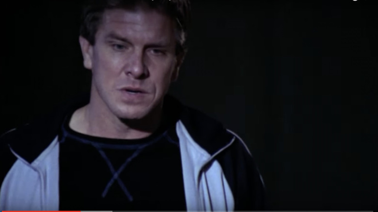 Curtis Lemansky waits in garage