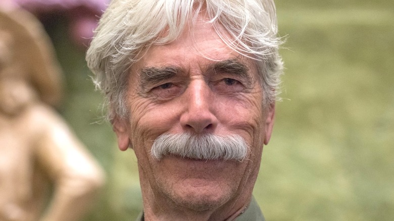 Sam Elliott smiling