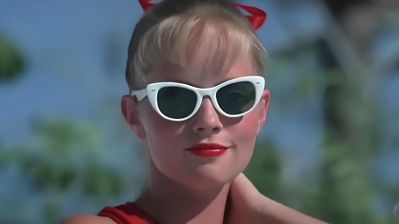 Wendy Peffercorn working as a lifeguard
