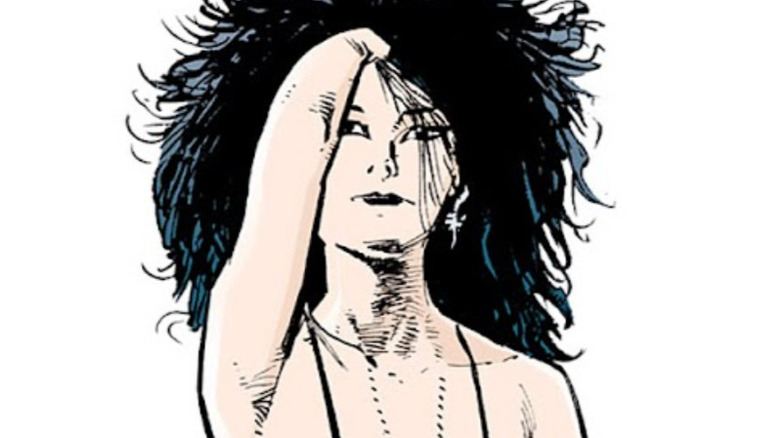  The Sandman #8 で頭に手を置いた死