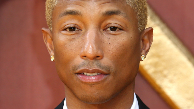 Pharrell in closeup 