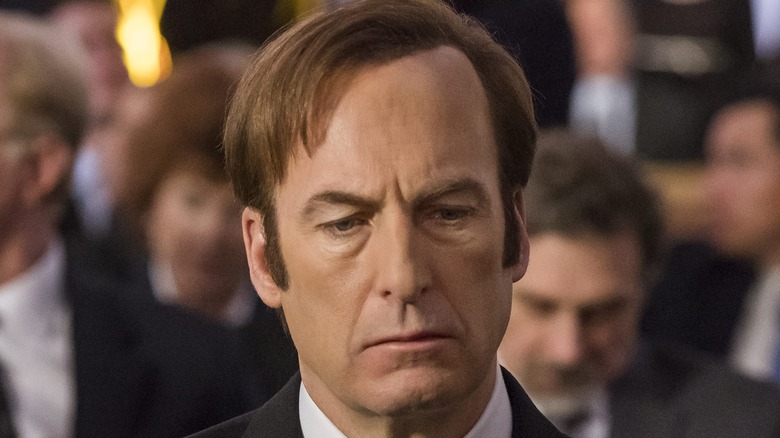 Saul Goodman looking forlorn