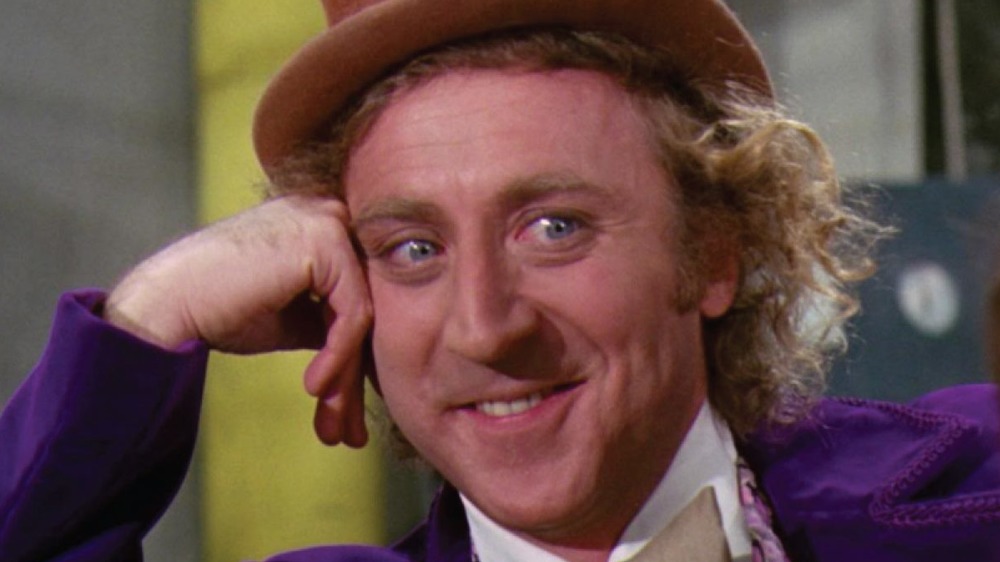 Willy Wonka smiling