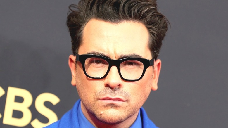 Dan Levy serious