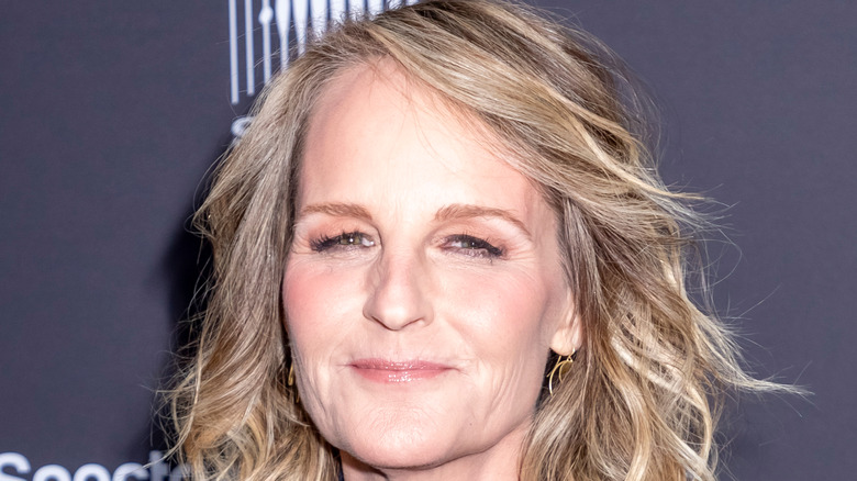 Helen Hunt smiling into camera