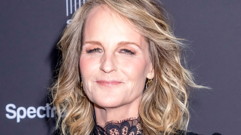 Helen Hunt smiling into camera
