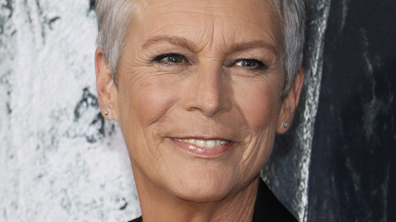 Jamie Lee Curtis smiling