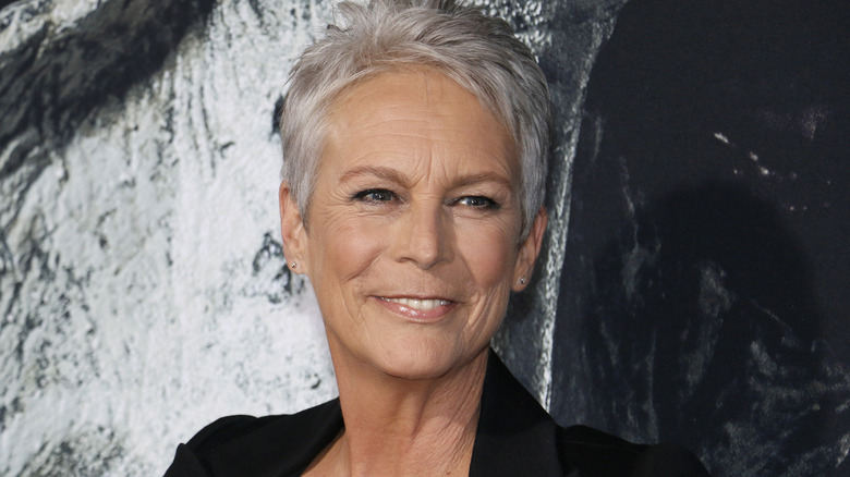 Jamie Lee Curtis smiling