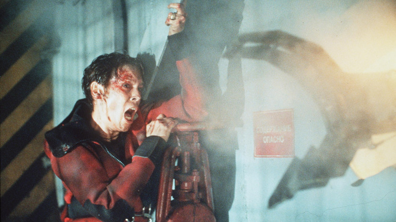 Kelly getting attacked