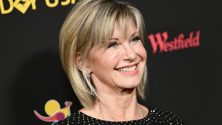 Olivia Newton-John smiling