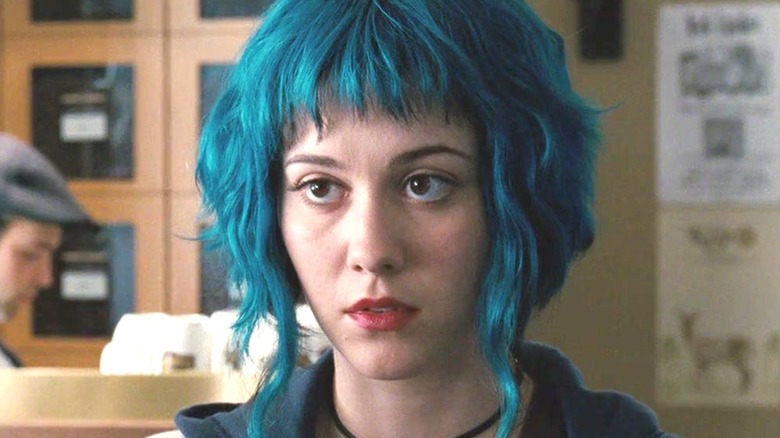 Ramona Flowers staring