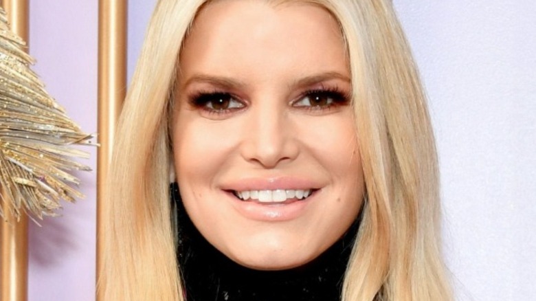 Jessica Simpson smiling