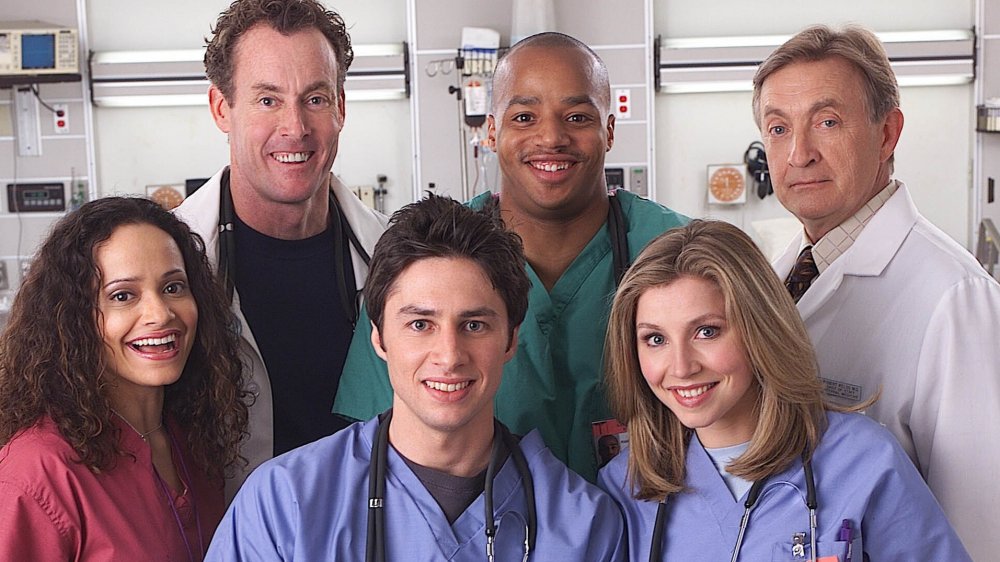 The cast of NBC's Scrubs