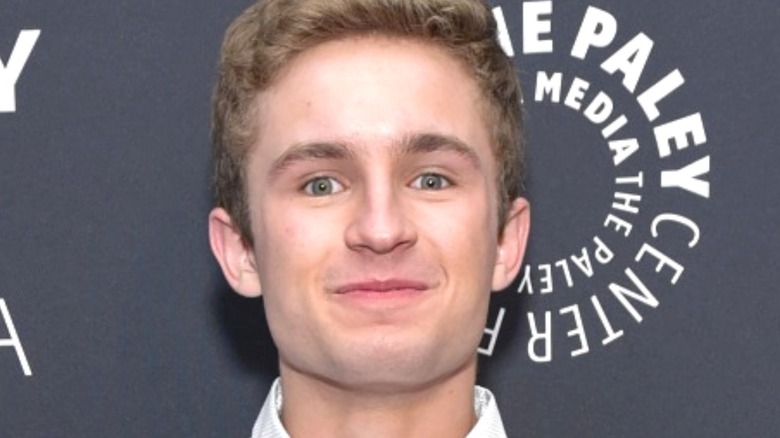 Sean Giambrone smiling for press photo