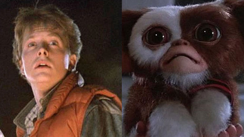 Michael J. Fox and Gizmo