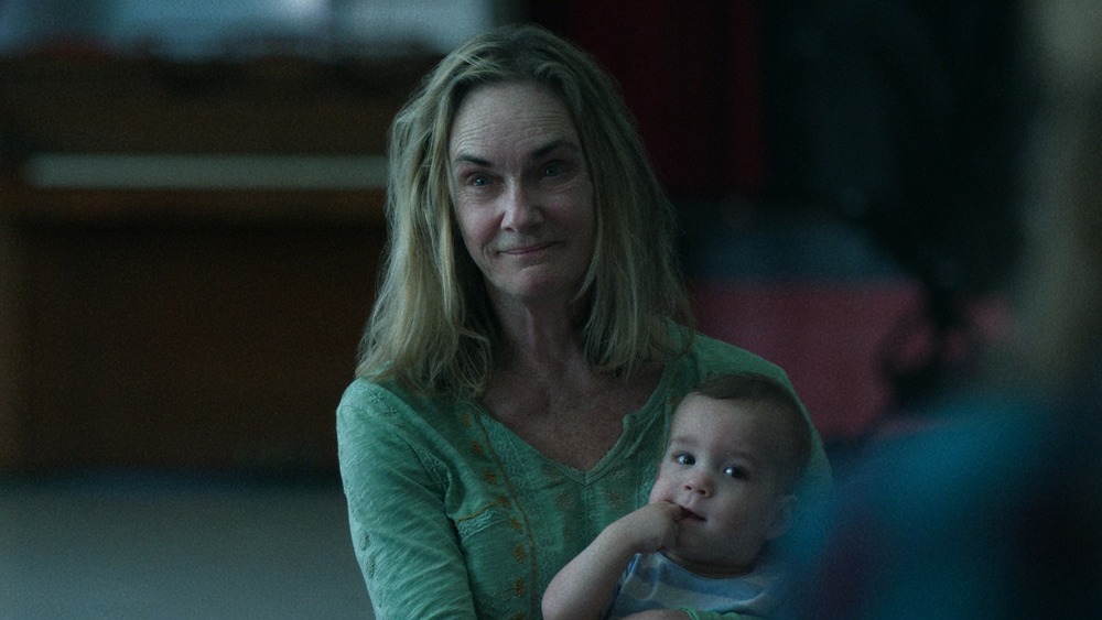 Darlene Snell holding baby