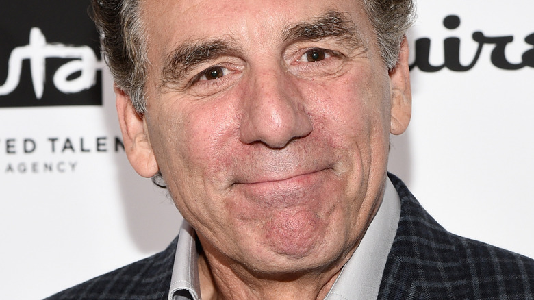 Michael Richards at a press event