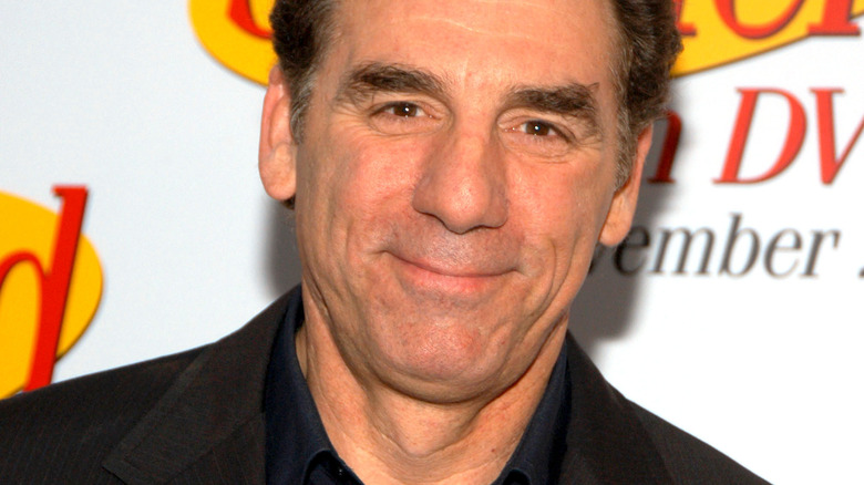 Michael Richards smirking