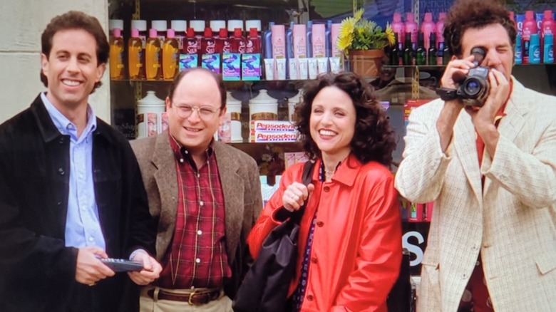 Seinfeld cast laughing