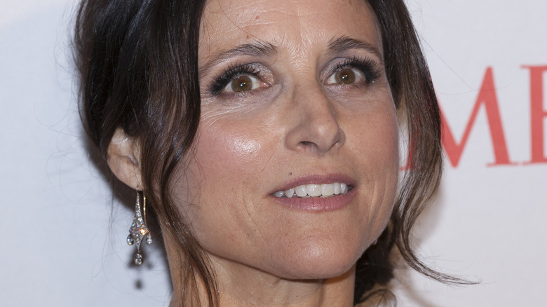 Julia Louis-Dreyfus smiling