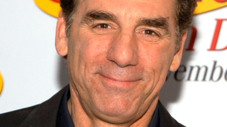 Michael Richards smiles