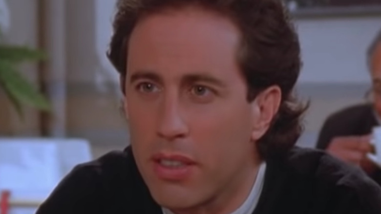 Jerry Seinfeld stares in Seinfeld