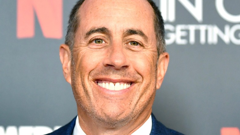 Jerry Seinfeld smiling