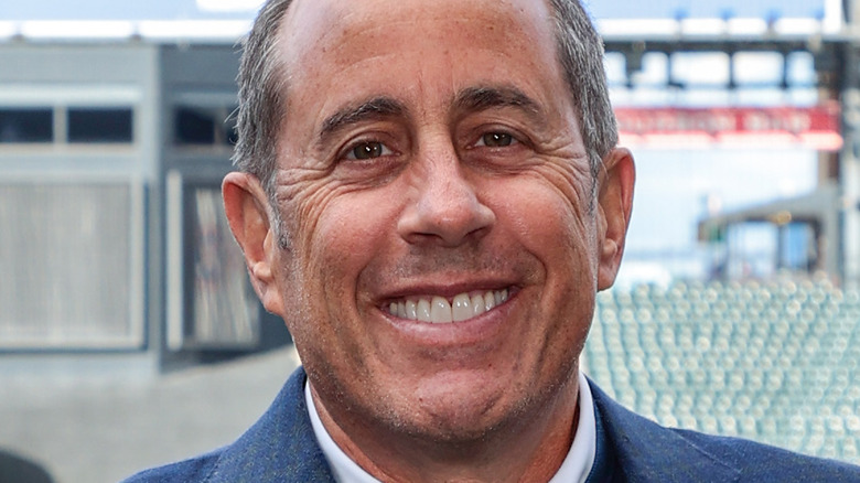 Jerry Seinfeld smiling 