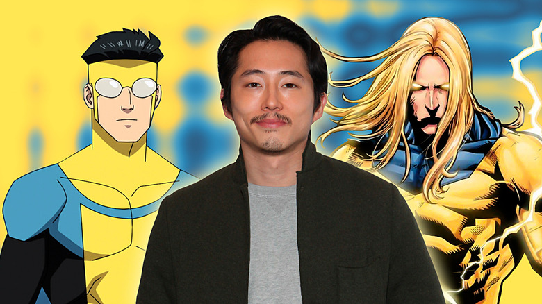 Invincible, Stephen Yeun, and Sentry