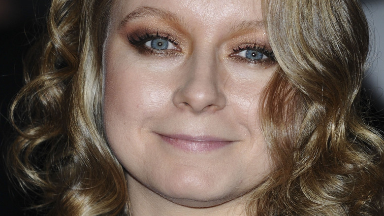 Close-up of Samantha Morton